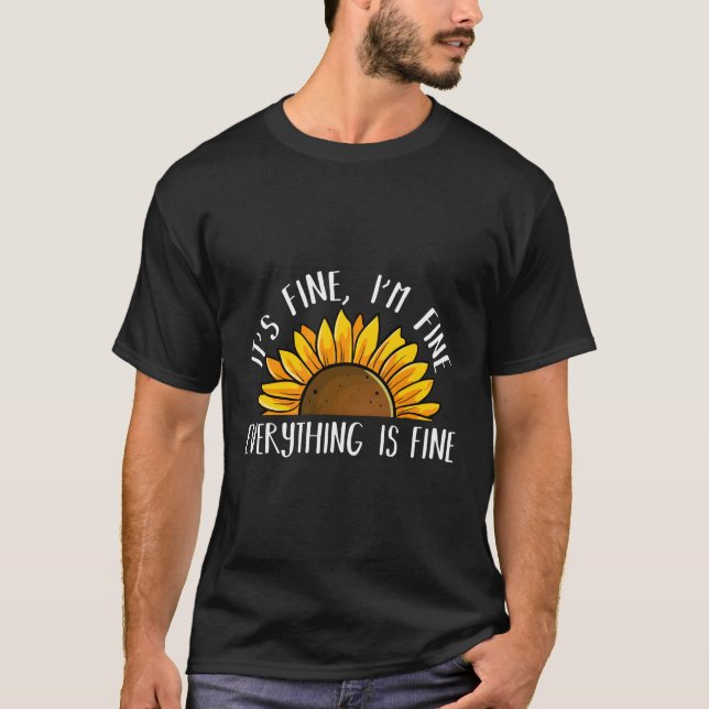 T-shirt Son Beau Im Tout Est Bien (Devant)