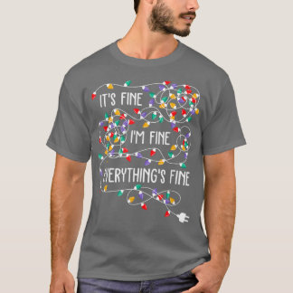 T-shirt Son Beau Im Tout Est Bien Chiraud Christma