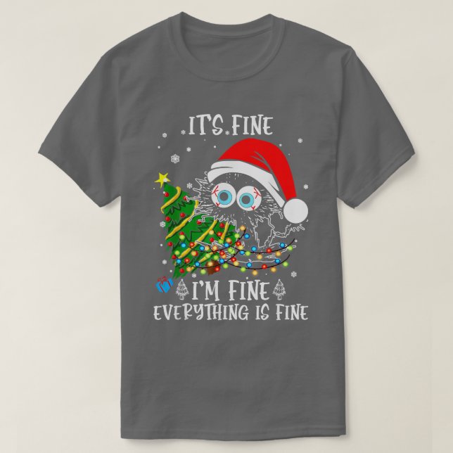 T-shirt Son Beau Im Tout Va Bien Noël (Design devant)