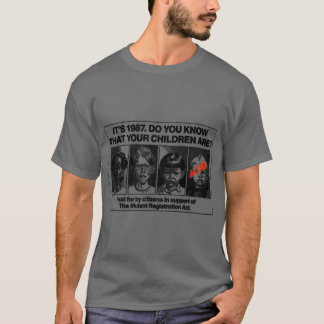 T-shirt Son cadeau r de 1987 Savez-vous ce que font vos en
