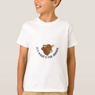 T-shirt Son ce qui est pour le dîner