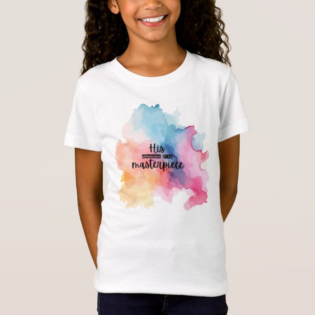 T-Shirt Son Chef-d'œuvre Coloré (Devant)