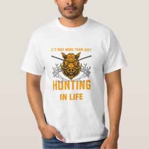 T-shirt Son chemin plus que la chasse