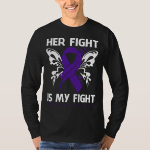 T-shirt Son combat est ma lutte Aînés de la connaissance d