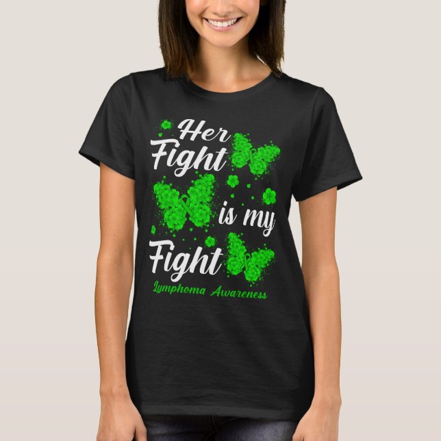 T-shirt Son Combat Est Mon Beurre De Sensibilisation À La  (Devant)