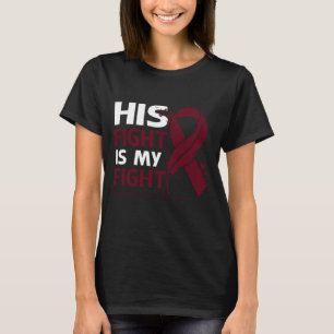 T-shirt Son combat est mon cerveau de combat ANEURYSM SENS