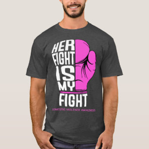 T-shirt Son combat est mon combat