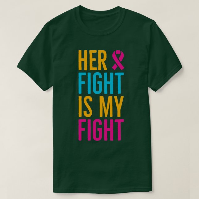 T-shirt Son Combat Est Mon Combat4 (Design devant)