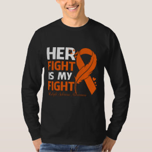 T-shirt Son combat est mon combat à plusieurs SCLEROSIS co
