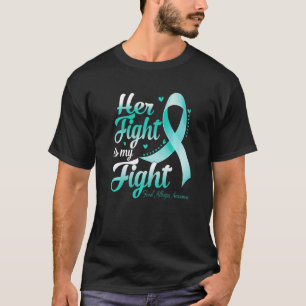 T-shirt Son combat est mon combat Aliments Allergies Consc