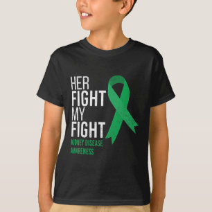 T-shirt Son Combat Est Mon Combat Contre La Maladie Du Rei