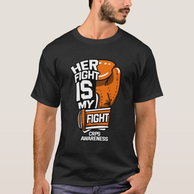 T-shirt Son Combat Est Mon Combat Crps Sensibilisation Rsd (Devant)