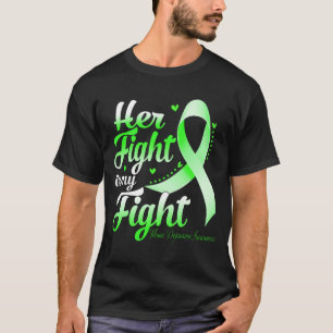 T-shirt Son combat est mon combat de déPRESSION MANIQUE SE