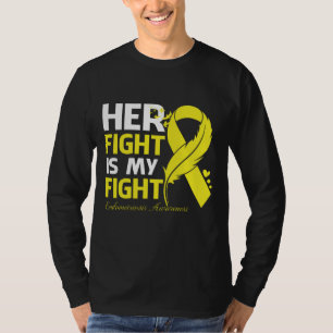 T-shirt Son combat est mon combat ENDOMETRIOSIS SENSIBILIS