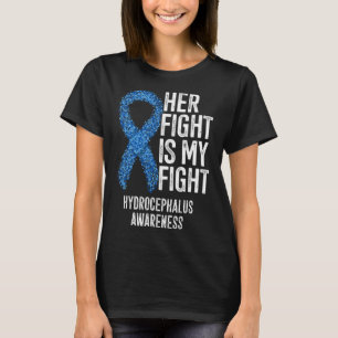 T-shirt Son Combat Est Mon Combat Hydrocéphalie Sensibilis