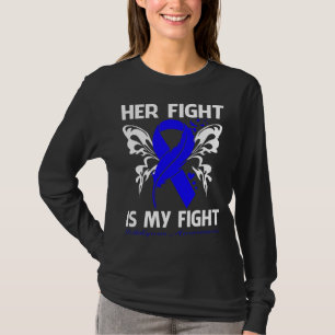 T-shirt Son combat est mon combat ICHTHYOSIS AWARENESS But
