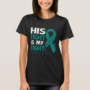 T-shirt Son combat est mon combat KNEE INJURY SENSIBILISAT
