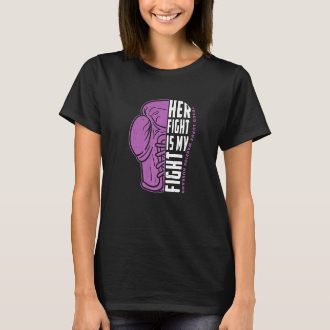T-shirt Son Combat Est Mon Combat Lupus Warrier (Devant)