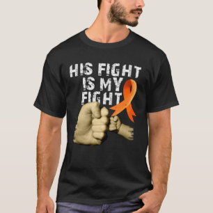 T-shirt Son combat est mon combat MS Sclerosis multiple Aw