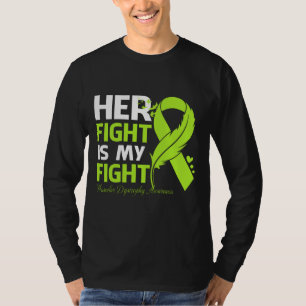 T-shirt Son combat est mon combat MUSCULAIRE connaissance