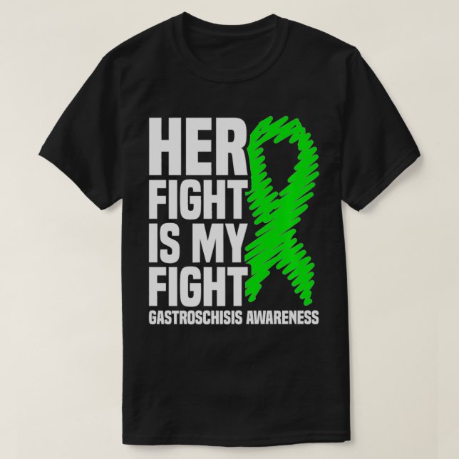 T-shirt Son combat est mon combat Prem de sensibilisation  (Design devant)