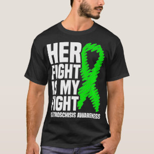 T-shirt Son combat est mon combat Prem de sensibilisation
