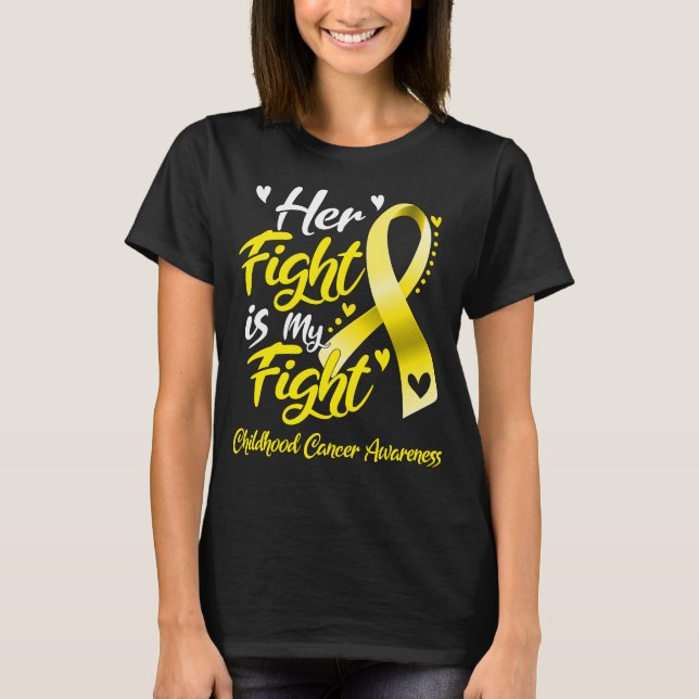 T-shirt Son Combat Est Mon Combat Rsd Crps Sensibilisation (Devant)