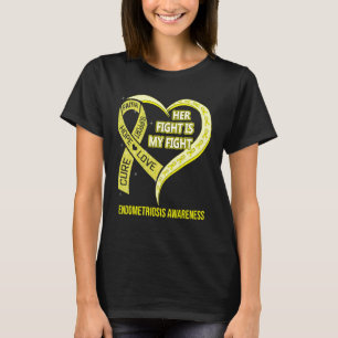 T-shirt Son Combat Est Mon Combat Ruban de Sensibilisation