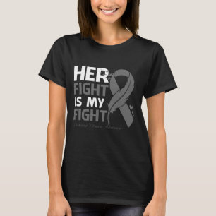 T-shirt Son combat est mon combat SENSIBILISATION À LA MAL
