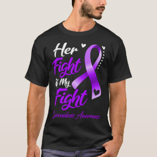 T-shirt Son Combat Est Mon Combat Sensibilisation À La Sar