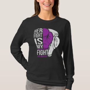 T-shirt Son Combat Est Mon Combat Sle Lupus Sensibilisatio