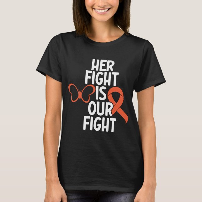 T-shirt Son combat est notre combat (Devant)