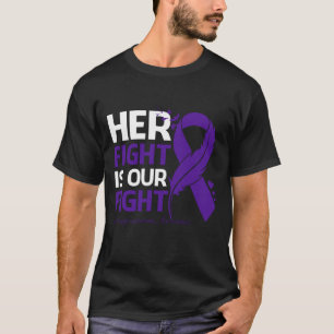 T-shirt Son combat est notre combat LEIOMYOSARCOMA connais