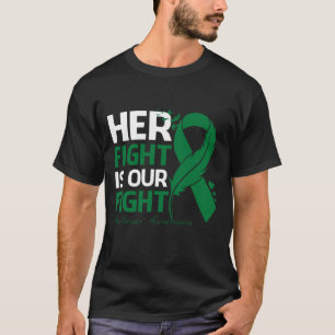 T-shirt Son combat est notre combat SCOLIOSIS AWARENESS Ri