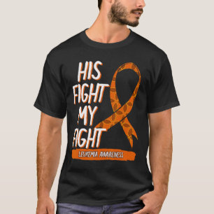T-shirt Son combat Ma lutte contre la leucémie Sensibilisa