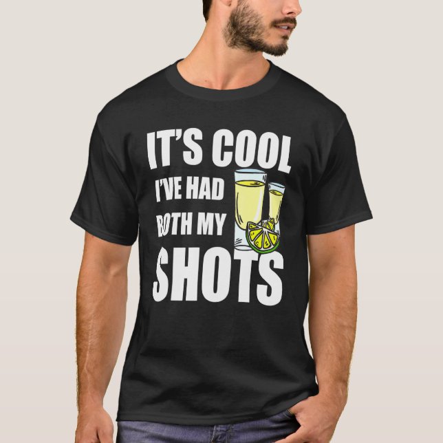 T-shirt Son Cool Ive A Eu Les Deux Mes Chaussures Vivants  (Devant)