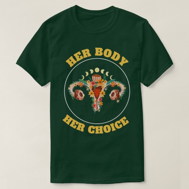 T-shirt Son corps son choix (Design devant)