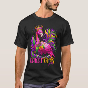 T-shirt Son costume de flamingo Mardi Gras les filles femm