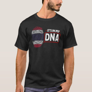 T-shirt Son Dans Mon ADN Drapeau National Thai Patriotic T
