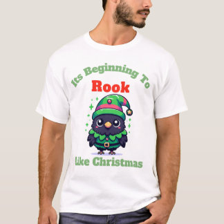 T-shirt Son début de Rook Like Christmas