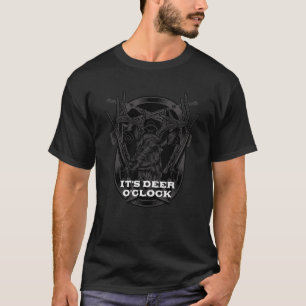 T-shirt Son Deer O clock Chasse Hobby Hunter Piège Pâque