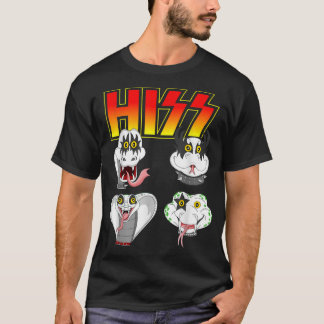 T-shirt Son Drôle Serpent Lover Rock Et Roll Band Idée