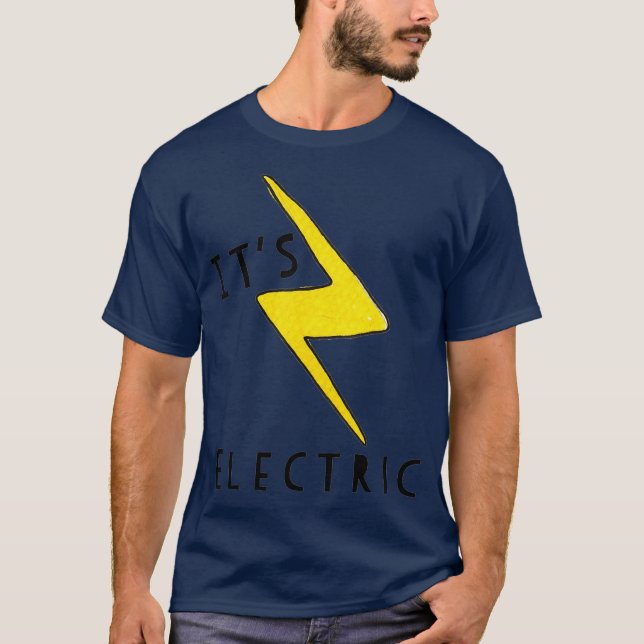 T-shirt Son éclair électrique drôle (Devant)