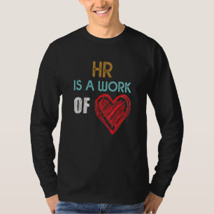 T-shirt Son Est Une Oeuvre De Coeur Aime Les Ressources Hu