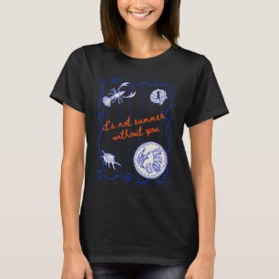 T-shirt son été n'est pas sans toi côtier
