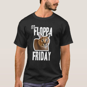 T-shirt Son Floppa Friday Meme