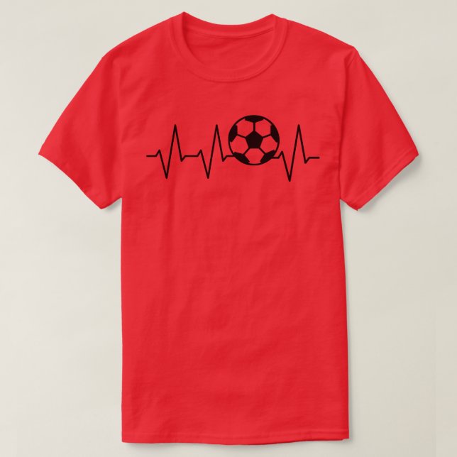 T-shirt Son Heartbeat Pulse Sport (Design devant)