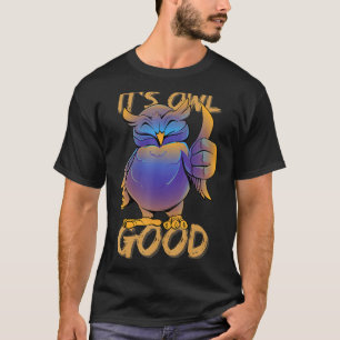 T-shirt Son hibou bien - Amusant jeu d'oiseaux, mignon pou