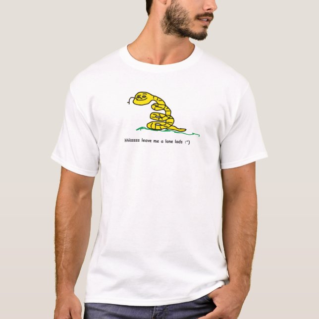 T-shirt son hissse me laisse tranquille mème parodique du  (Devant)
