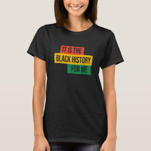 T-shirt Son Histoire Noire Pour Moi Vintage African Pride